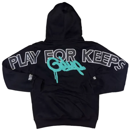 Black/Teal G33dup x G33dup Hoodie