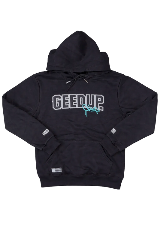 Black/Teal G33dup x G33dup Hoodie
