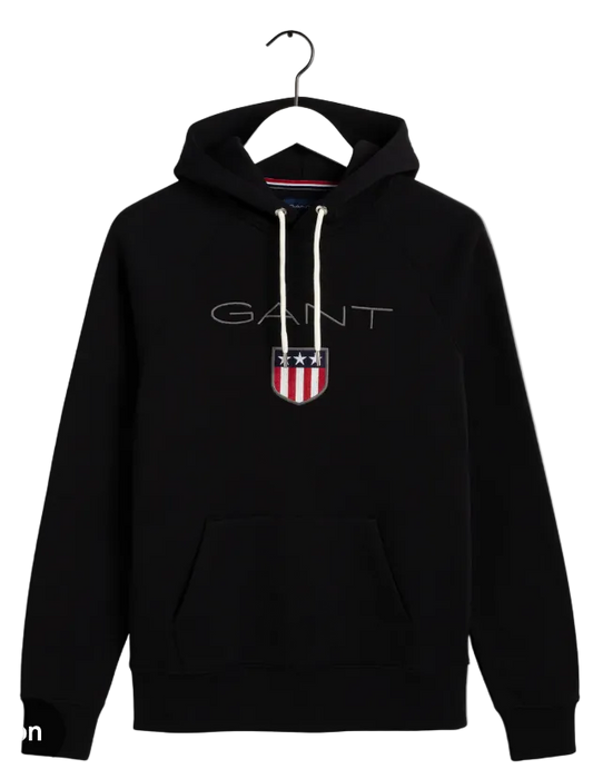 Black Gant Hoodie
